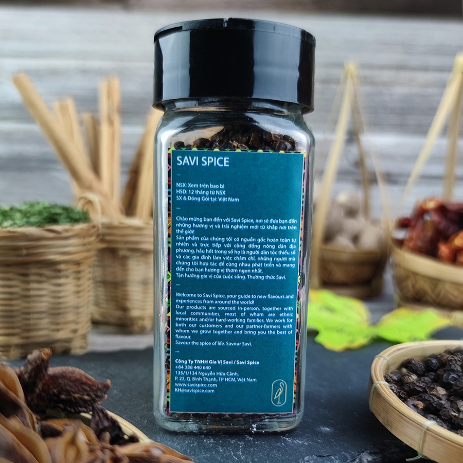 Pepper-Red/Whole (Tiêu-Đỏ/Nguyên) (60g)