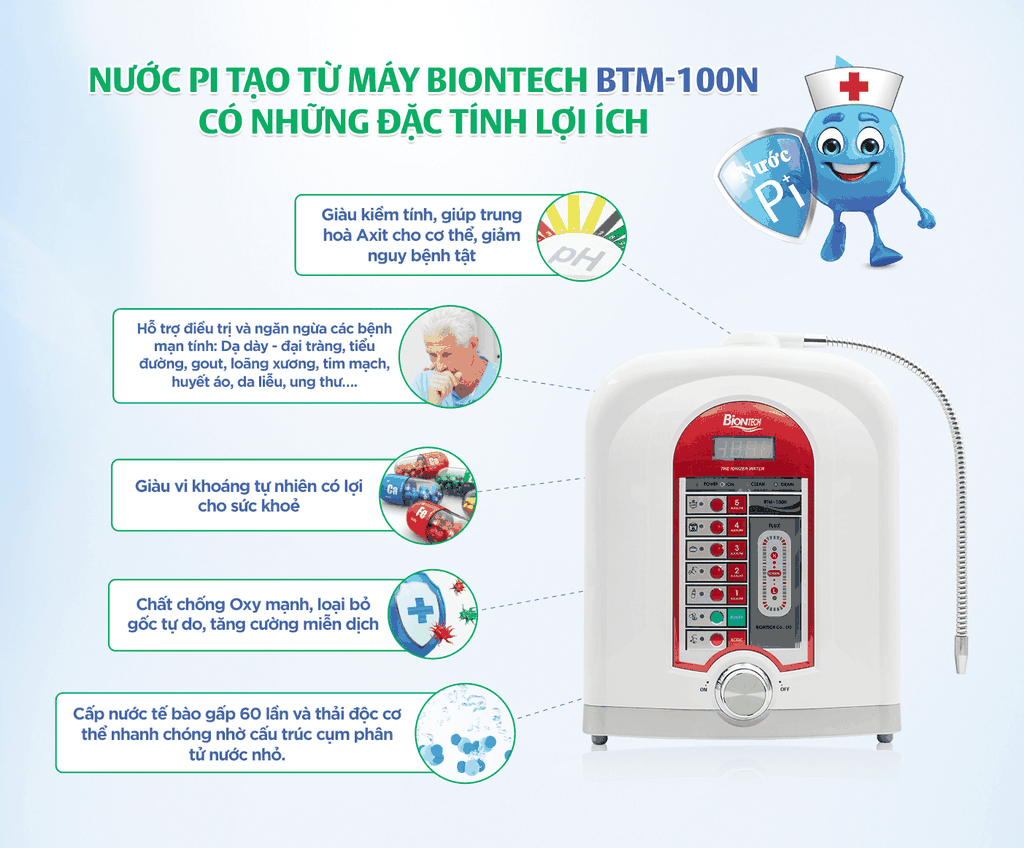 Máy lọc nước Biontech - BTM-100N