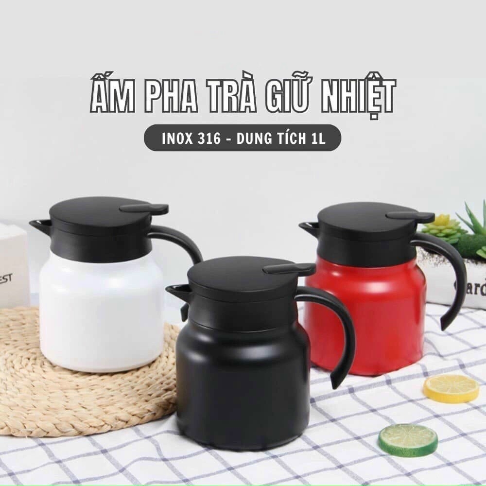 Ấm pha trà giữ nhiệt