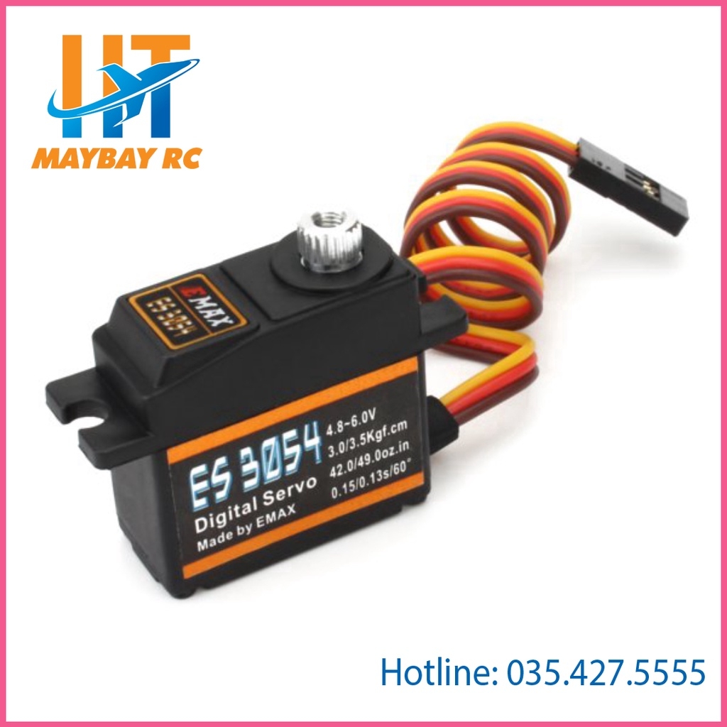 Động cơ Servo EMAX es3054 17g 3.5kg cho đồ chơi điều khiển từ xa
