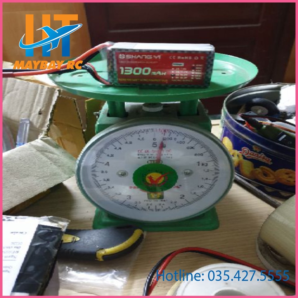 Pin Lipo ShangYi 3S, 4S, 1300mAh 35C. XT60.