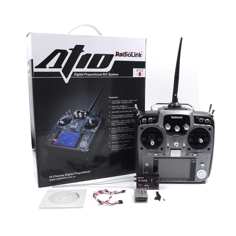 Tay điều khiểu Radiolink AT10II 12CH 2.4g