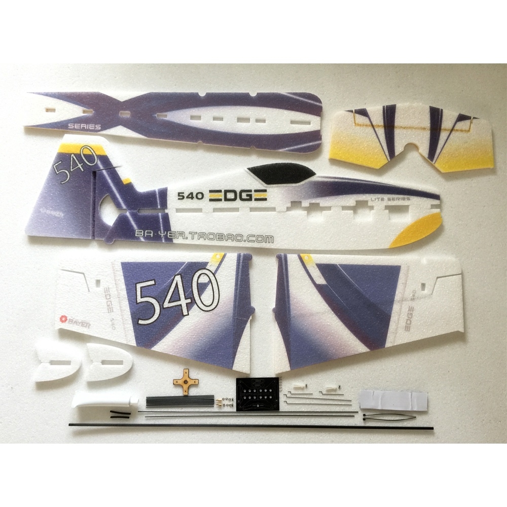 KIT Máy bay điều khiển 3D EDGE540 EPP sải cánh 800mm xốp 9mm