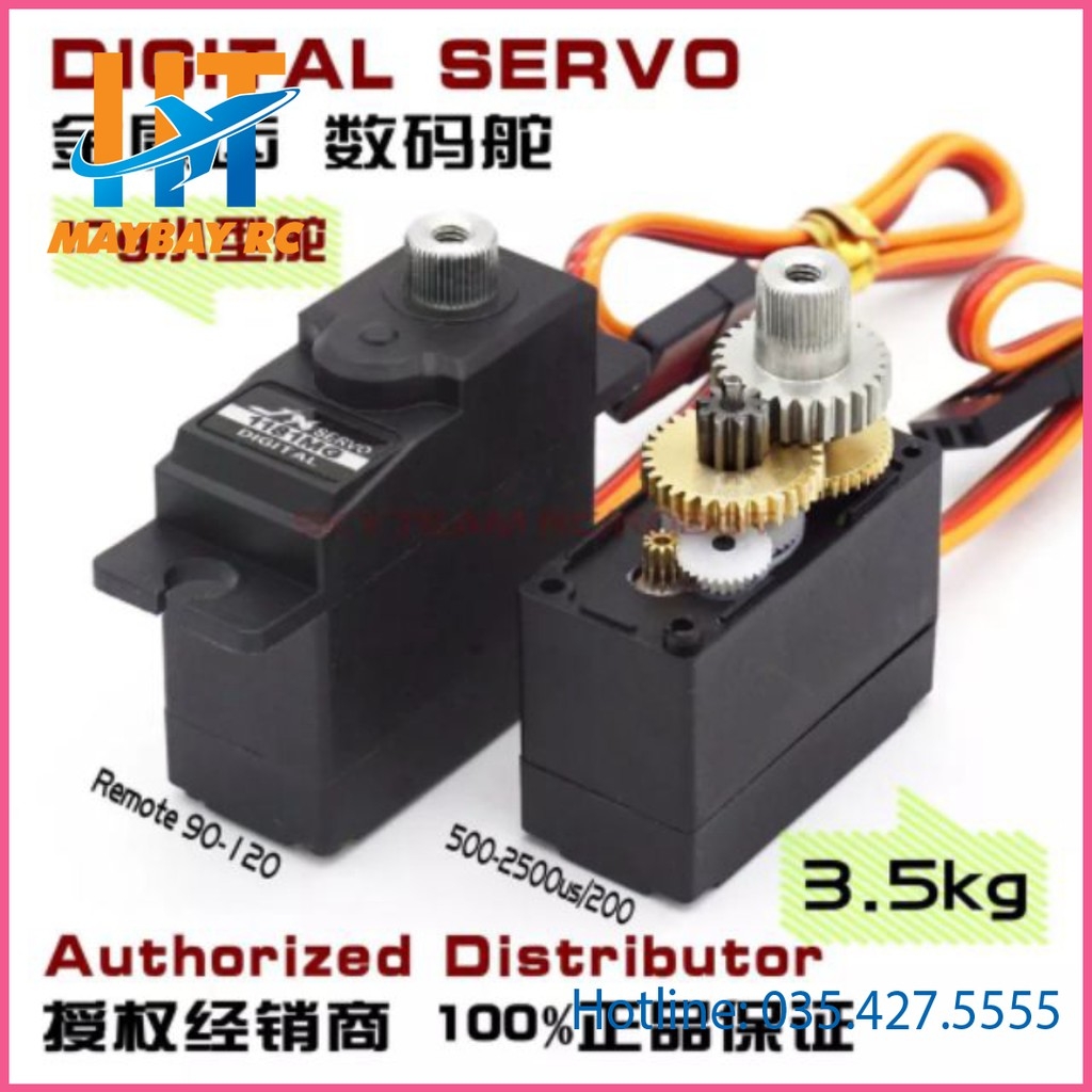 Động cơ Servo JX/PDI-1181MG/17g metal tooth / digital steering gear