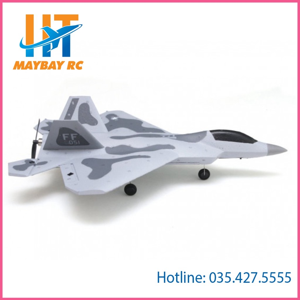 Máy bay điều khiển F-22 Raptor  Volantex 761-7 (RTF) EPP 4CH w/Gyro Stabilizer (260mm)