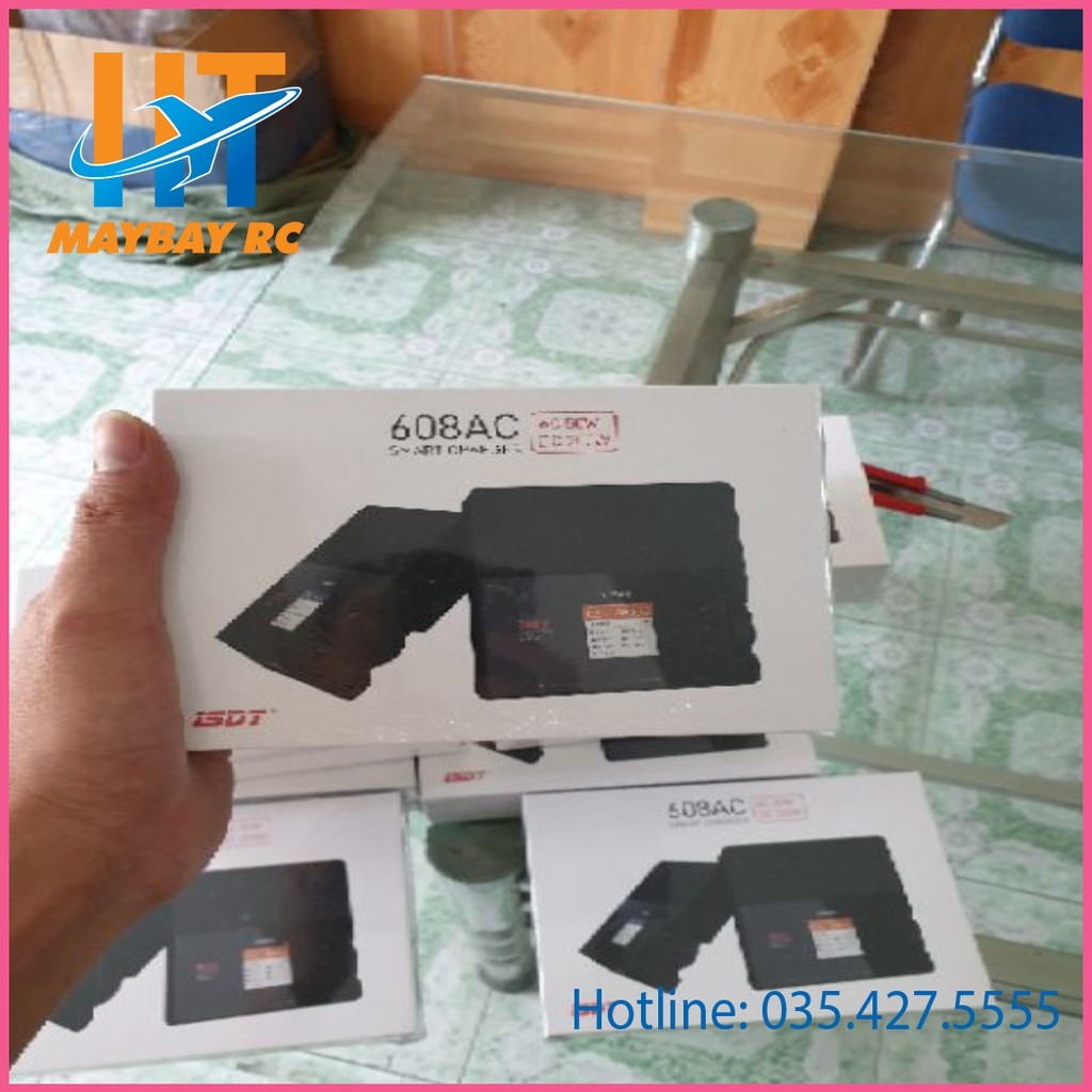 Bộ sạc cân bằng ISDT 608 AC 200w 8A chính hãng