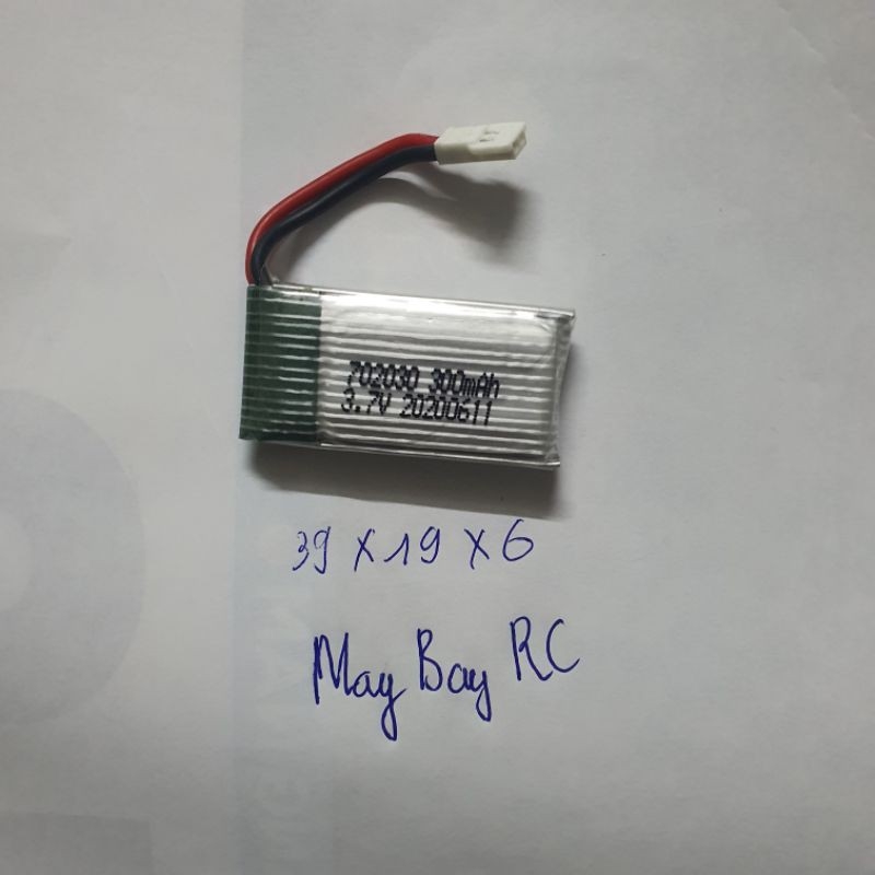 Pin lipo 3.7v 300mAh cho flycam , máy bay mini.....