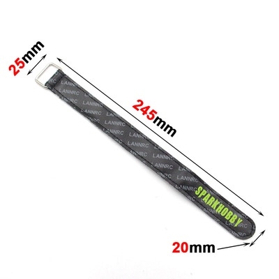 Dây buộc pin máy bay siêu bền bọc da dài 25cm