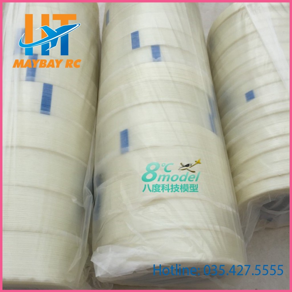 Băng Dính Sợi Thủy Tính Loại 4cm*25m