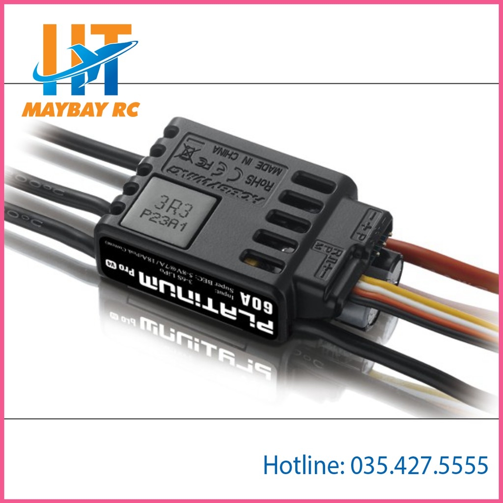 Bộ điều tốc ESC hobbywing Platinum Pro 60A V4