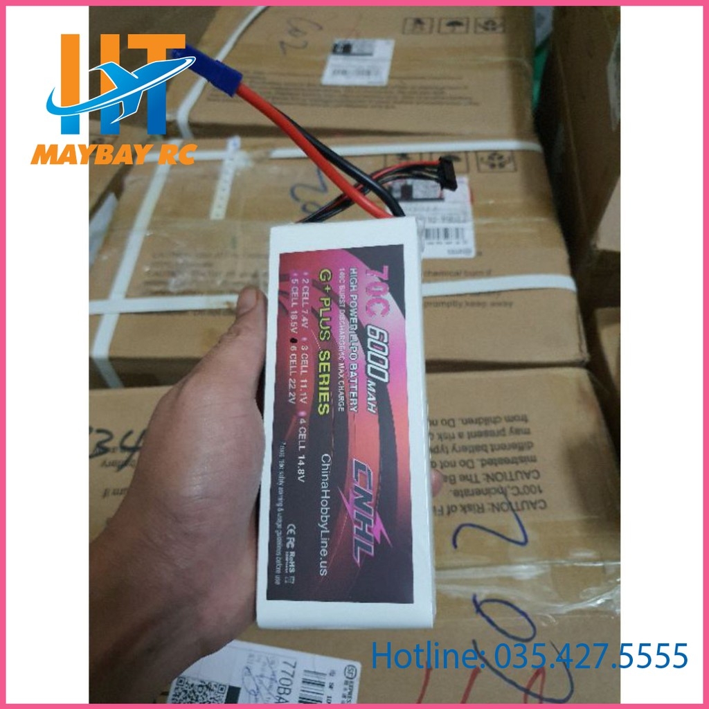 PIN CNHL G+Plus Li-Po 6000mAh 22.2V 6S 70C