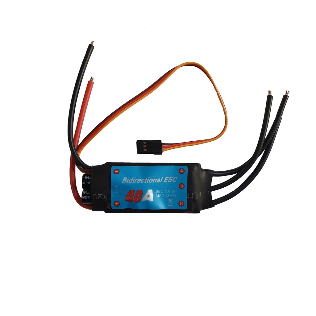 Brushless ESC 60A 40A 30A bộ điều khiển tốc độ động cơ không chổi than cho xe tàu có đảo chiều