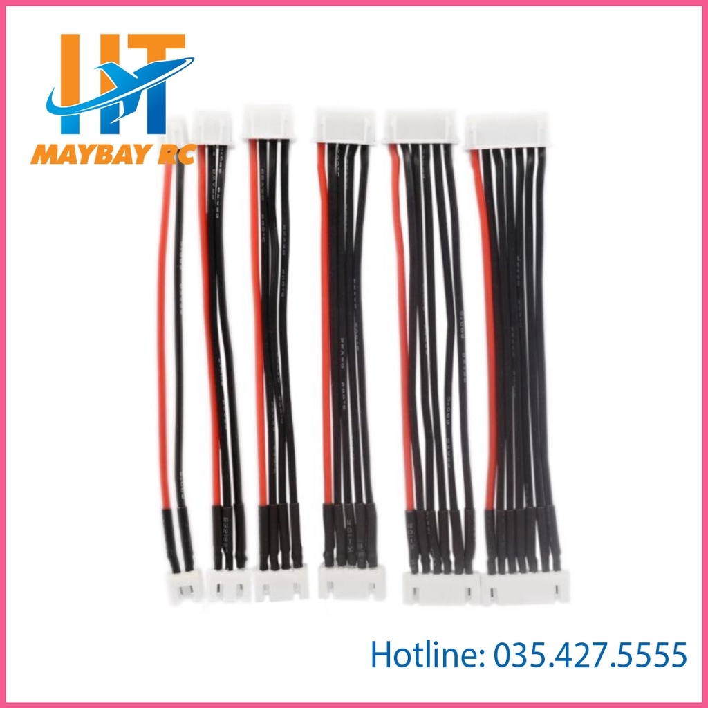 Dây nối dài jack balancel 2s- 6s dây awg 22 dài 10cm