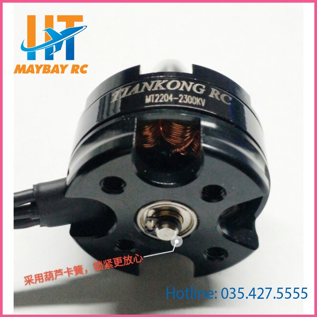 Động Cơ Máy Bay Mô Hình 3 Pha TINGKONGRC 2204/2300KV