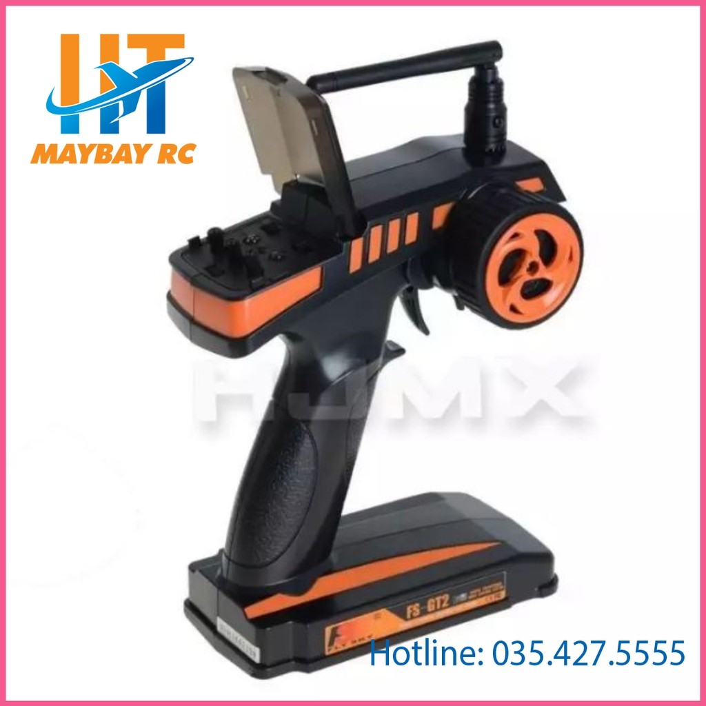 Điều khiển từ xa Fuss FLYSKY GT2 FS-GT2 2 kênh 2.4G+ rx