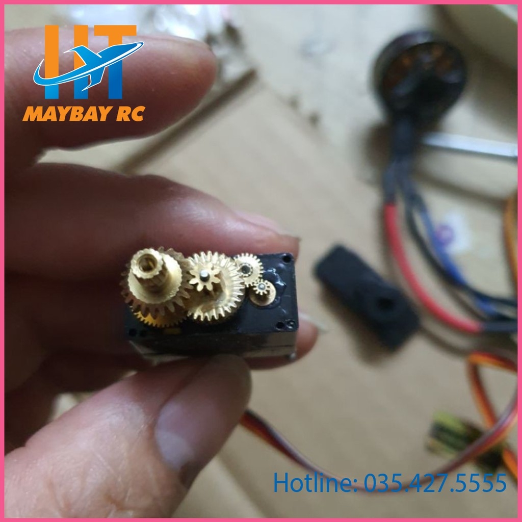 Bánh lái servo GeYing 12g nhông đồng siêu bền