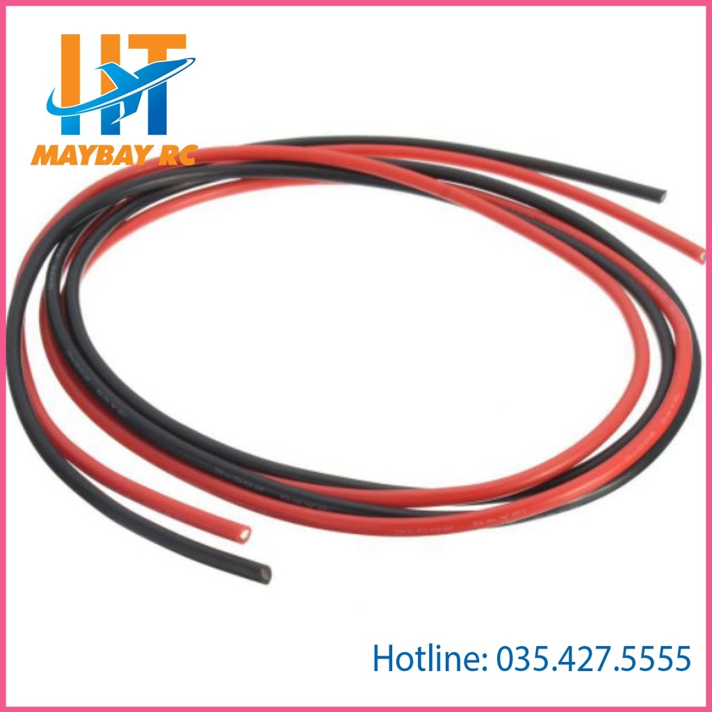 Dây silicon mềm chịu nhiệt độ cao AWG 10 ( giá/ mét đơn)