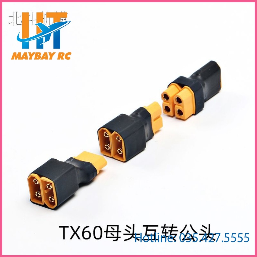 Jack Nối Pin Lipo Xt60 Song Song