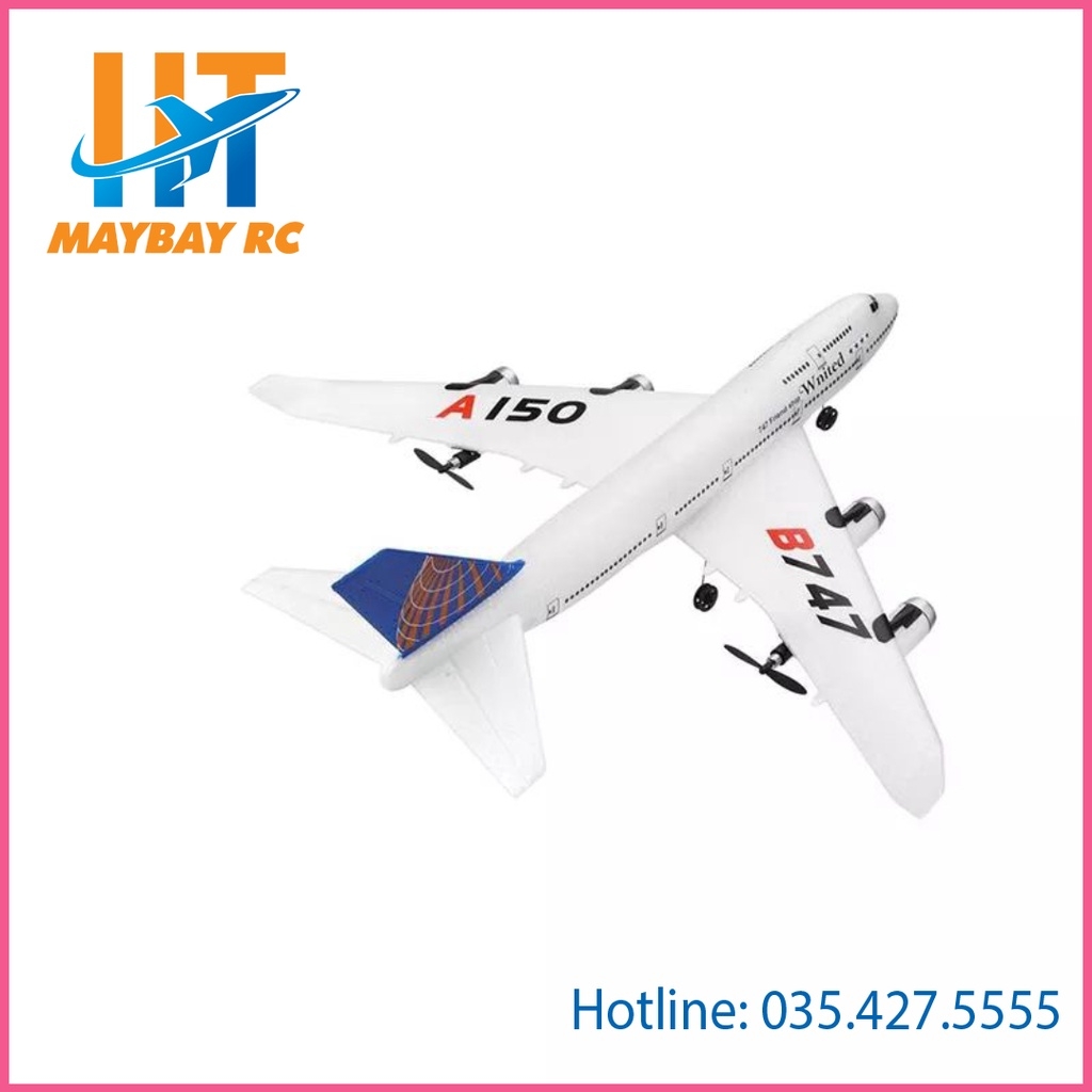 Máy bay điều khiển Wltoys XKS A150-C RC Airplane 2.4G Boyin 747 epp