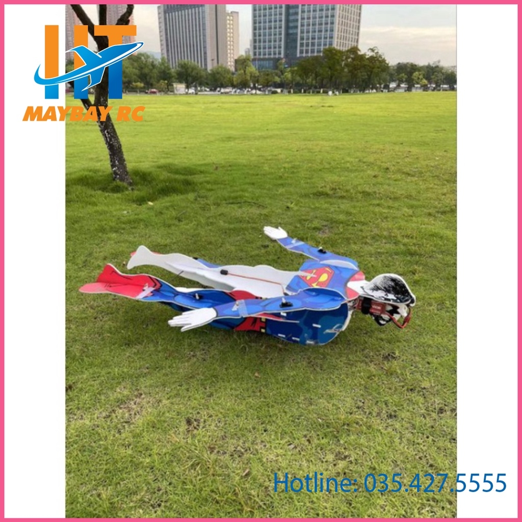 KIT máy bay Siêu Nhân Superman sải cánh 64 dài 110