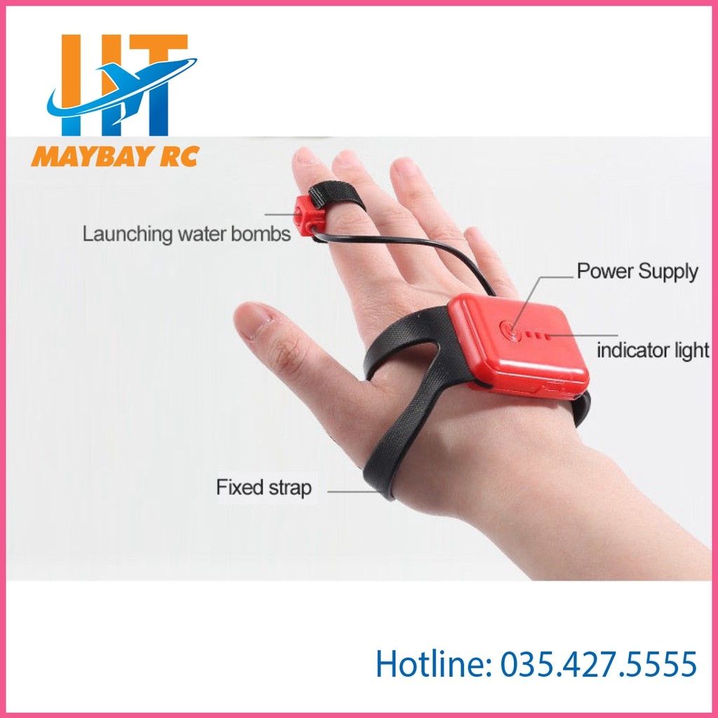 Xe Tăng Điều Khiển Từ Xa Bằng Cảm Biến Đeo Tay Và Remote 2.4Ghz Tank Fight, Xoay 360 Độ, Bắn Đạn Nước