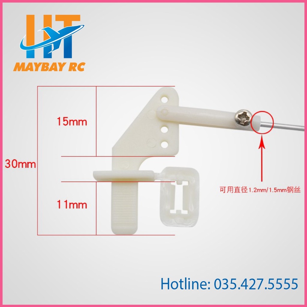 Bộ Hron Clevis cho máy bay mô hình