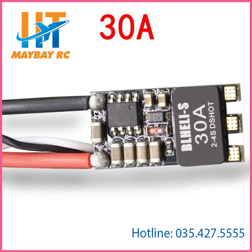 Bộ điều tốc Esc BLHeli-s 20A, 30A, 35A dshot600 maybayrc