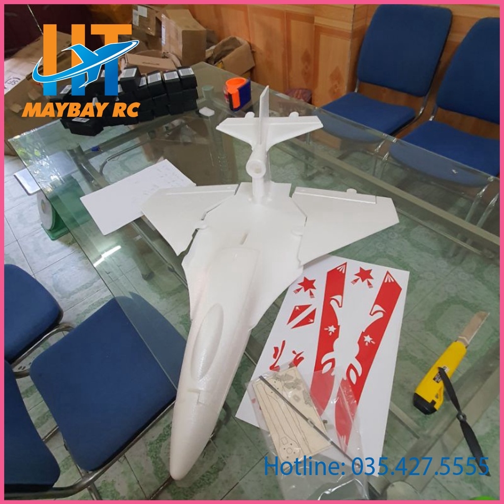 Kit Máy Bay Mô Hình thủy phi cơ sải 65cm xôp epo siêu bền