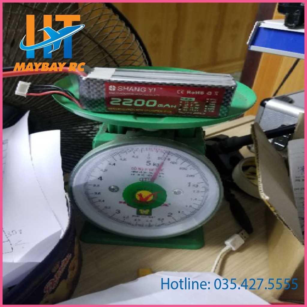 Pin Lipo ShangYi 2200mAh 45C 2s, 3s, 4s - XT60