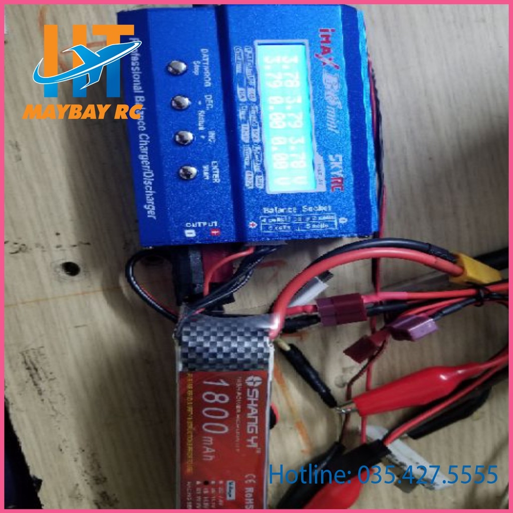 Pin Lipo ShangYi 3s,4s 1800mAh 45C - xt60