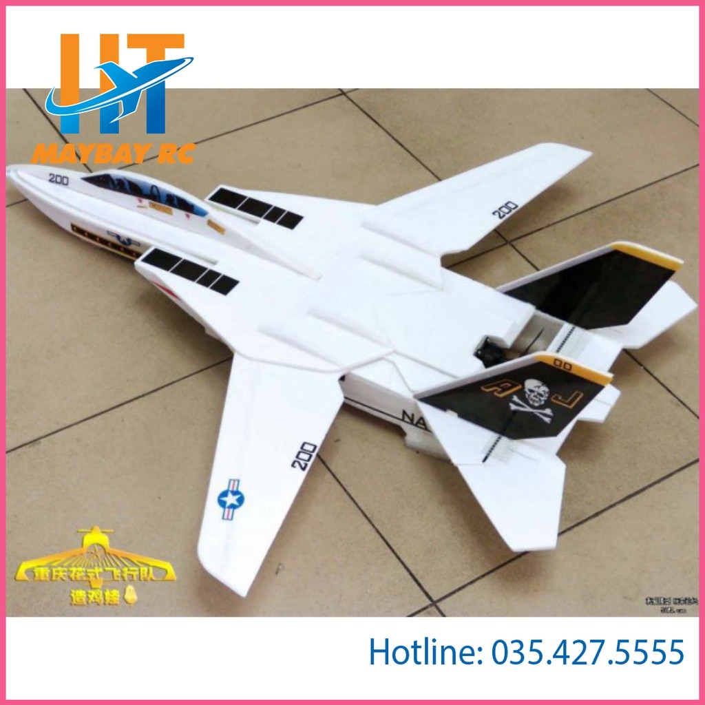 KIT Máy Bay F14 Tomcat flat sải 57-82cm bao đập