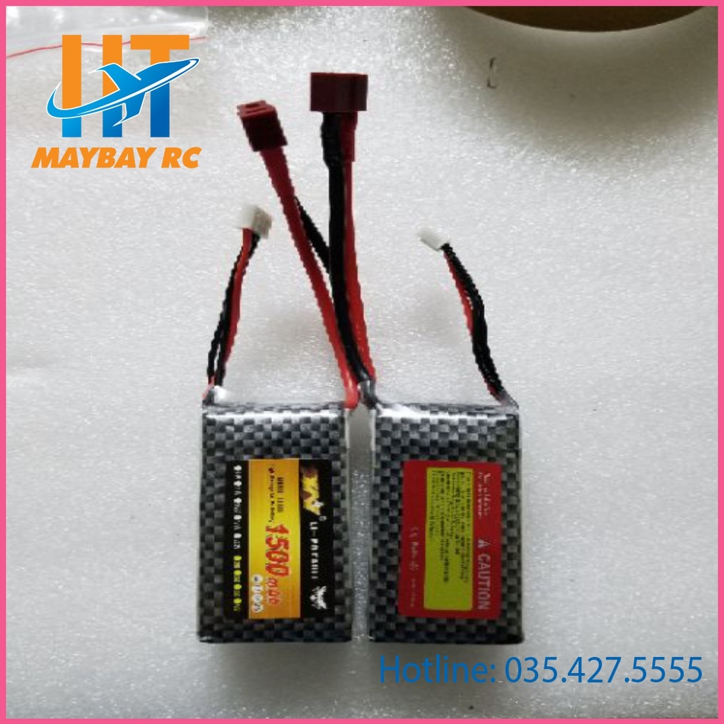 pin máy bay mô hình 3s 1500 25C chất lượng tốt thích hợp su27, f22