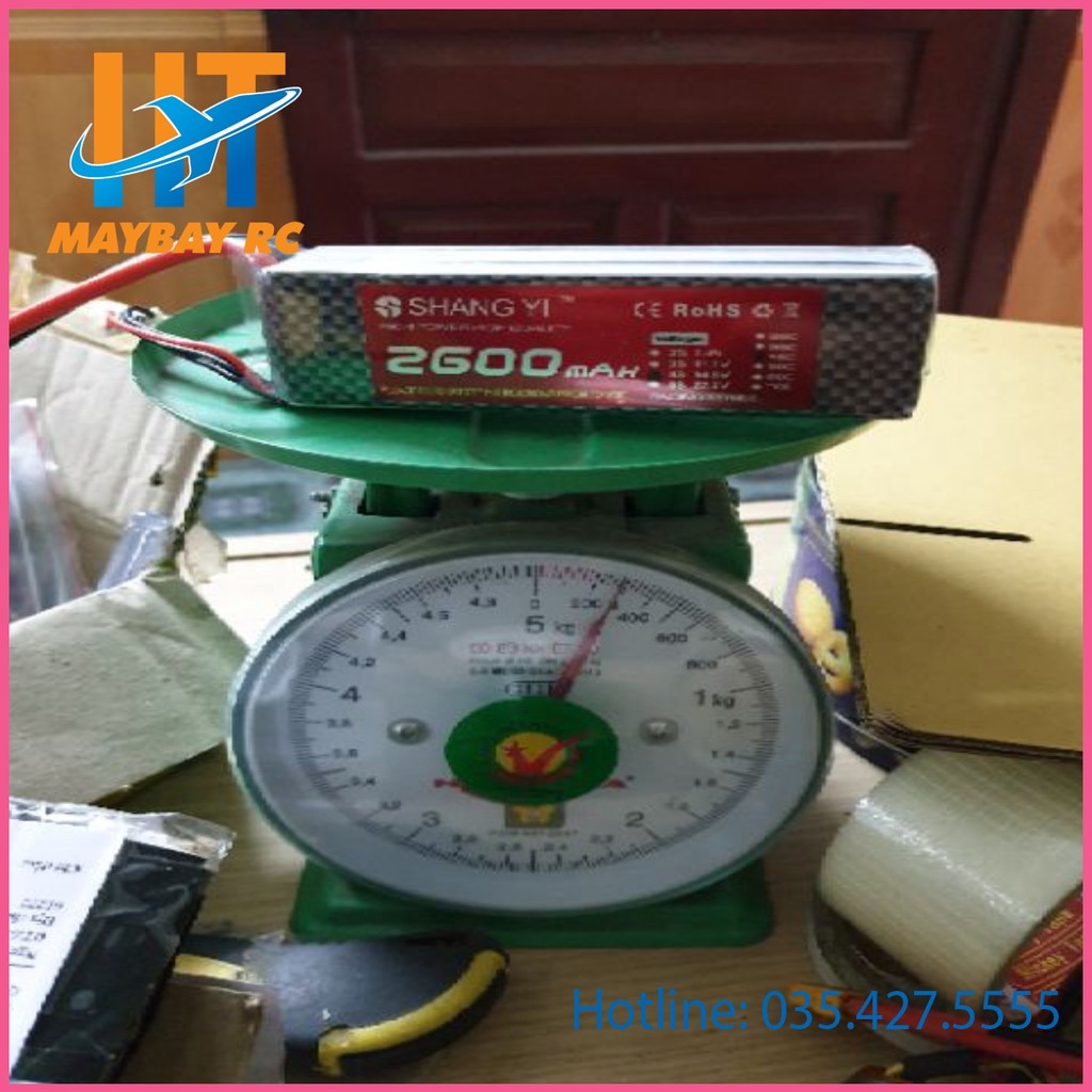 Pin Lipo ShangYi 3s, 4s 2600 mAh 45C - XT60