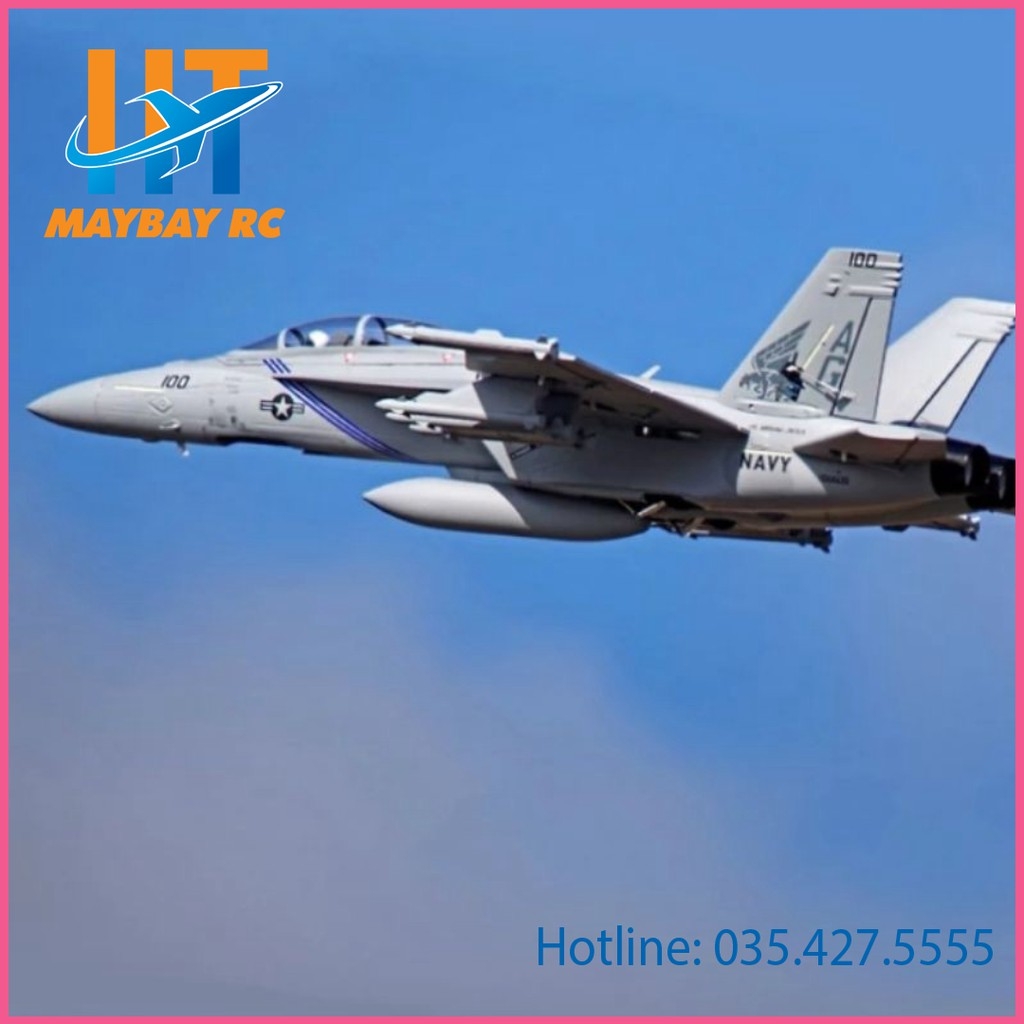 Máy Bay Điều Khiển F/A - F18 V2 FMS 70mm
