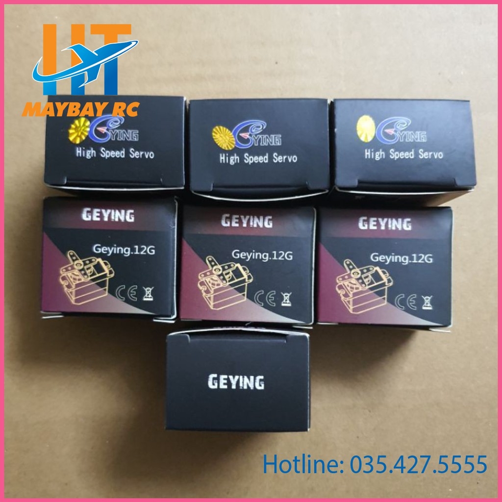 Bánh lái servo GeYing 12g nhông đồng siêu bền