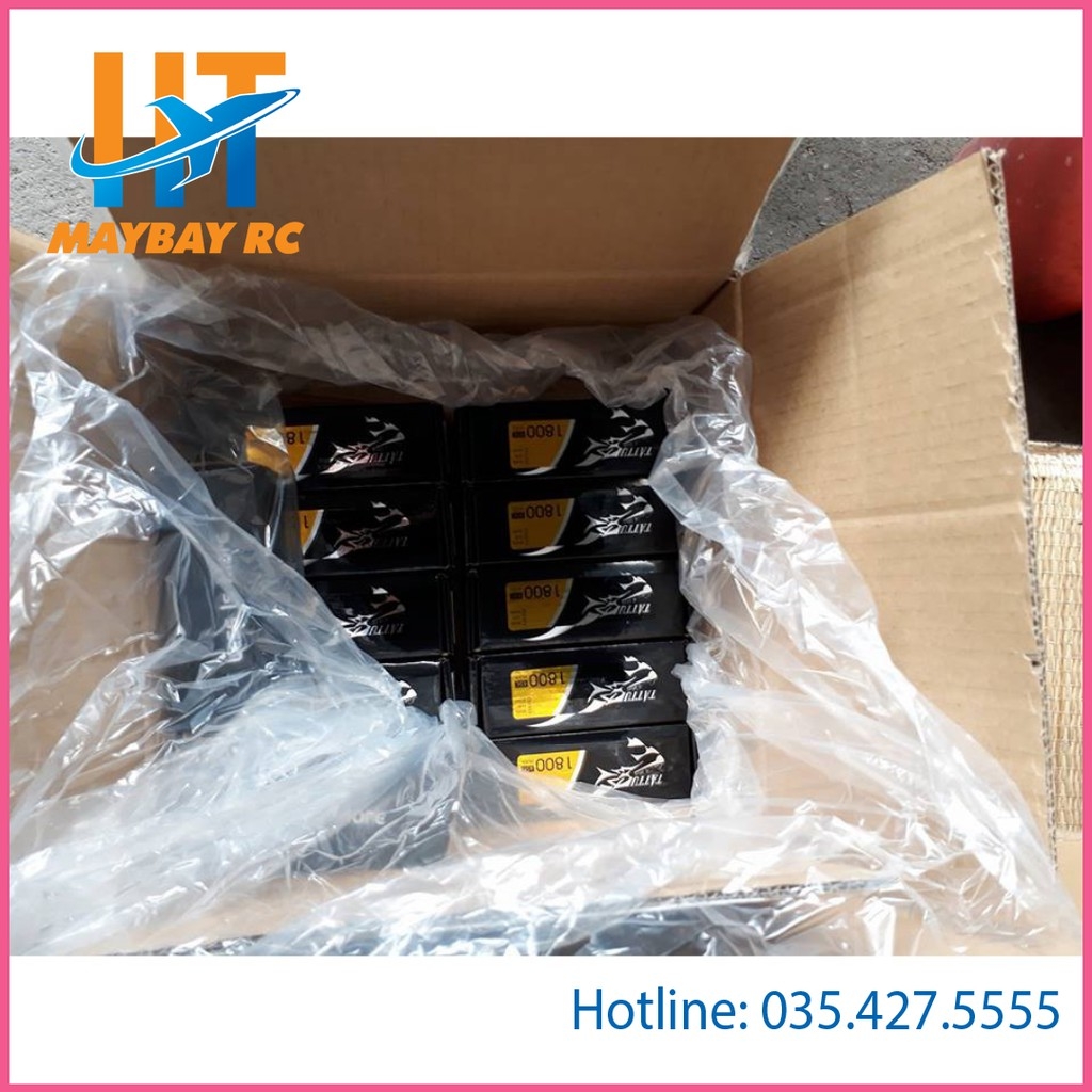 Pin máy bay mô hình Tattu 1800mAh 45C 4S 1P XT60 Plug ( chính hãng)