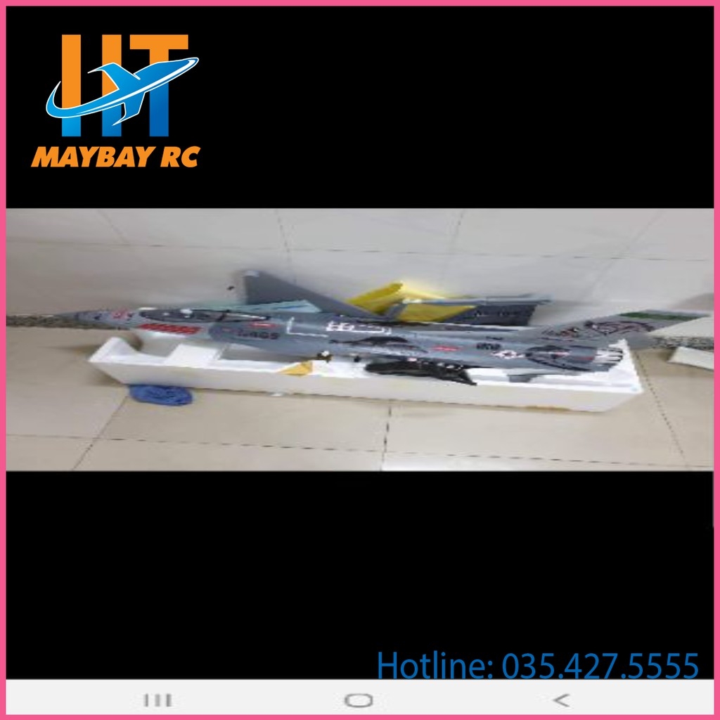 Máy bay điều khiển f16 C 70mm v3, FMS - PNP