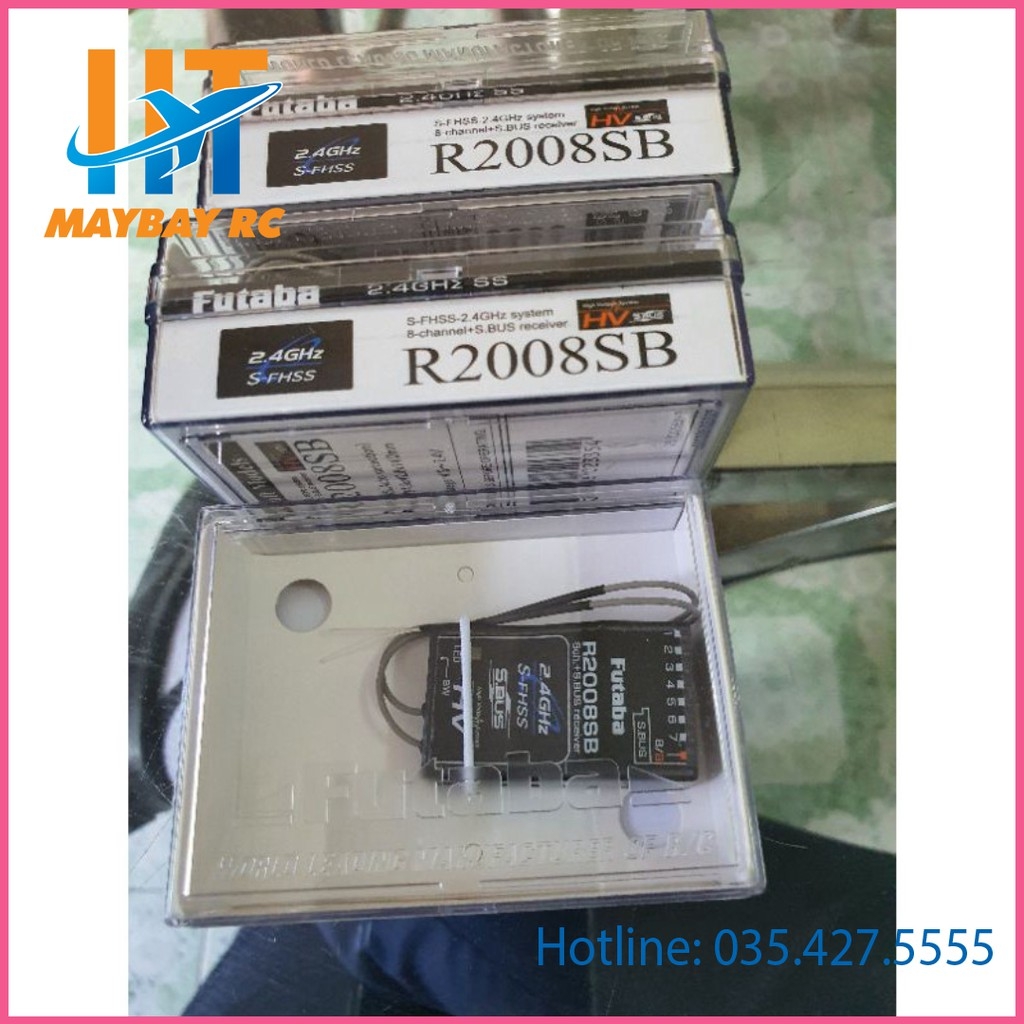 Rx Futaba R2008SB 2.4G S-FHSS Chính hãng tương thích  18MZ/T8J/18SZ/T10J/T6K, 7PX
