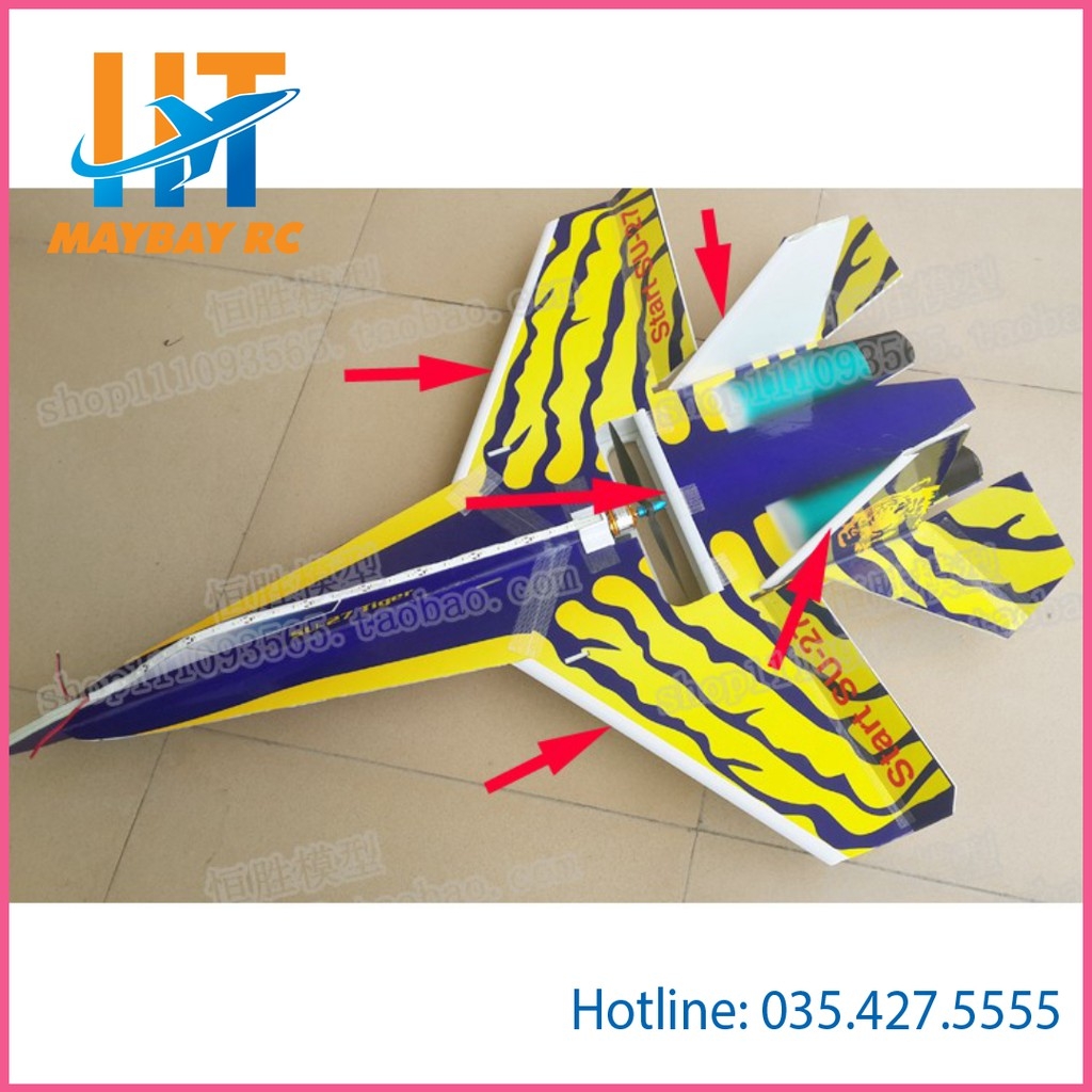 Thanh gia cố KIT su27, f22 KT, dài 50cm giúp cánh cứng chắc, chịu va đập tốt hơn