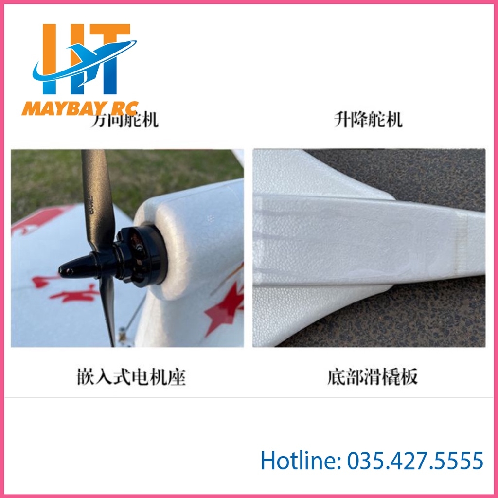 Kit Máy Bay Mô Hình thủy phi cơ sải 65cm xôp epo siêu bền