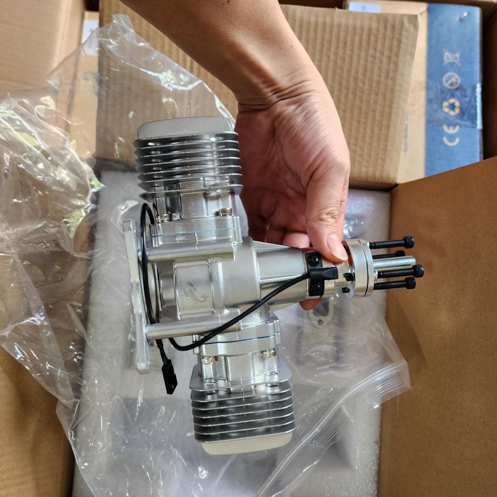 {HÀNG ORDER} Động Cơ RCGF Stinger 70CC Twin Chính Hãng 2 Xi-Lanh