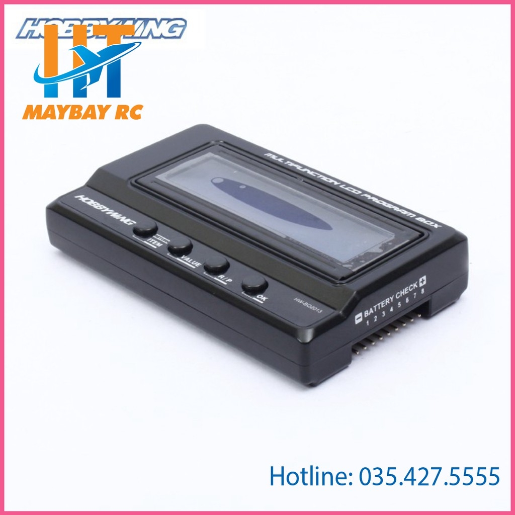 Thẻ lập trình cho bộ điều tốc ESC Card Set Hobbywing LCD Chính Hãng