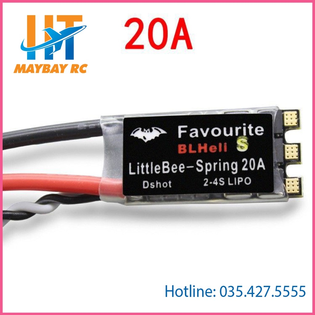 Bộ điều tốc Esc BLHeli-s 20A, 30A, 35A dshot600 maybayrc
