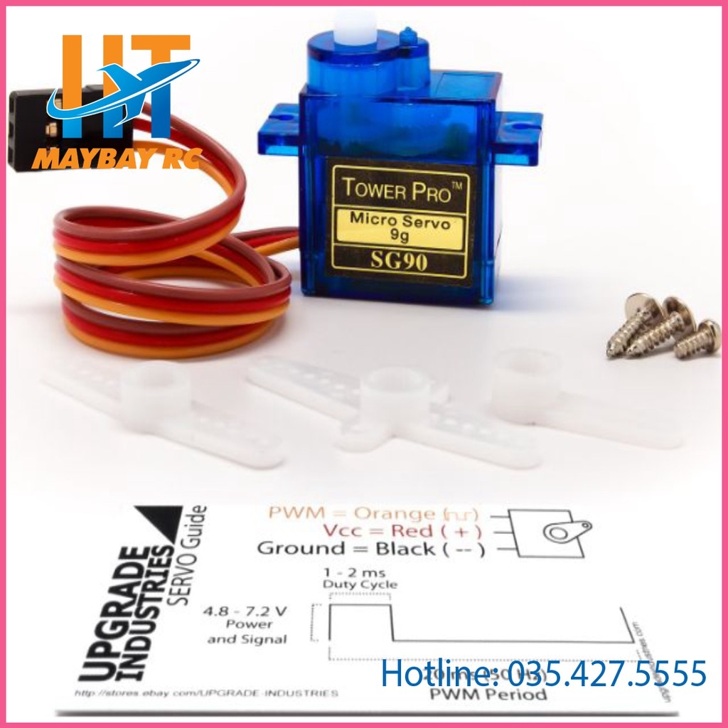 Servo xanh huyền thoại Tower pro SG90