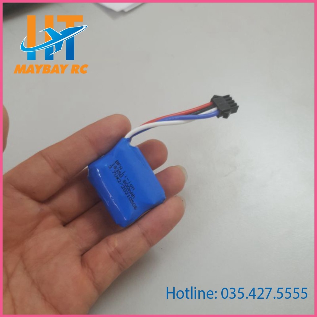 Pin li-ion 18350 800mAh cho cano điều khiển UDI 901