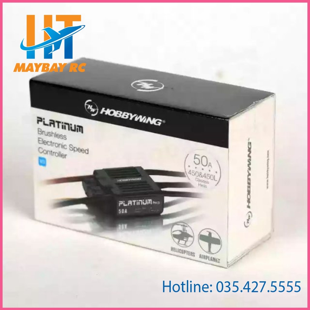 Bộ điều tốc ESC hobbywing Platinum Pro 60A V4