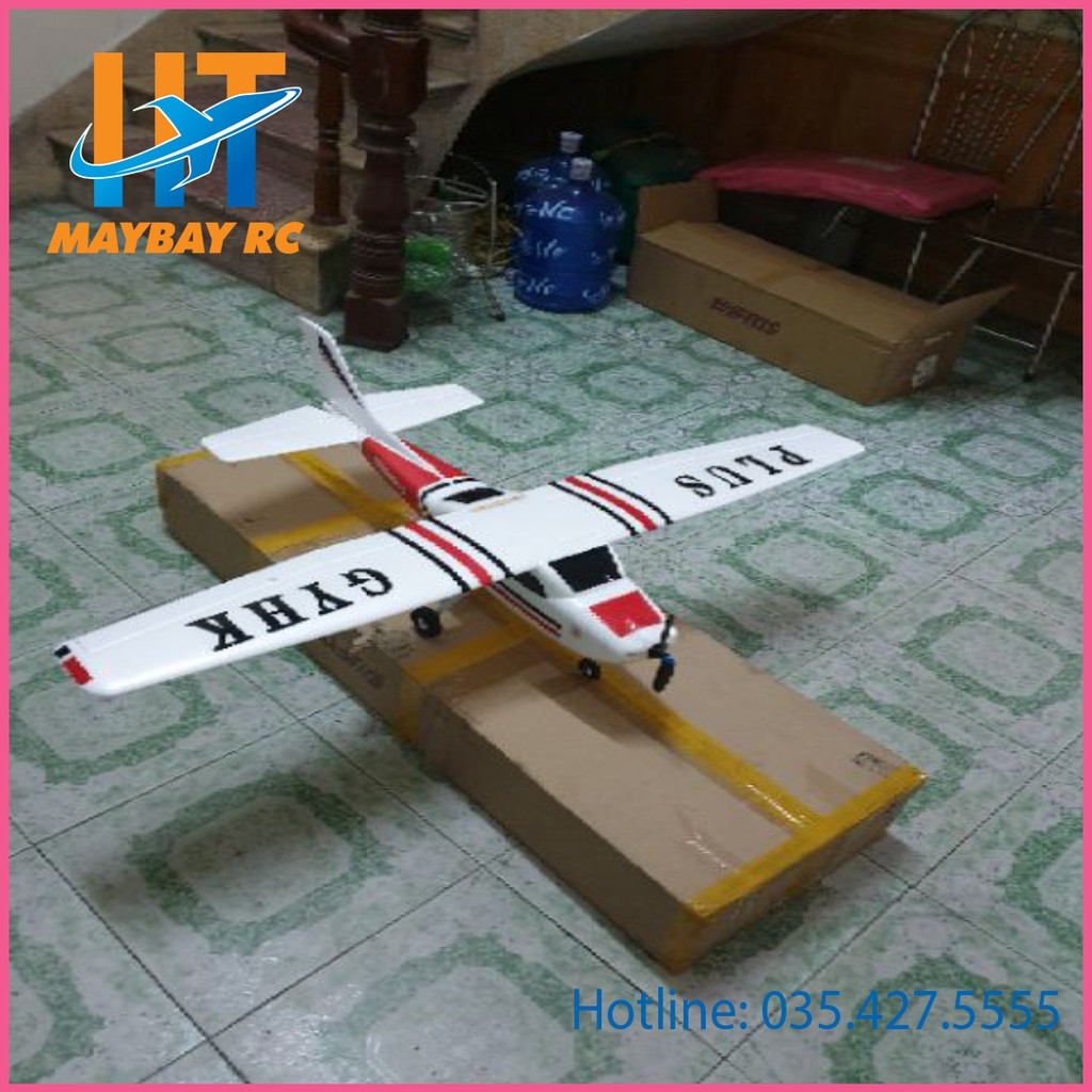 Máy bay cessna 182 sải 1m2 EPO phiên bản 2020 Cessna New plus ( kit only) (Hàng có sẵn)