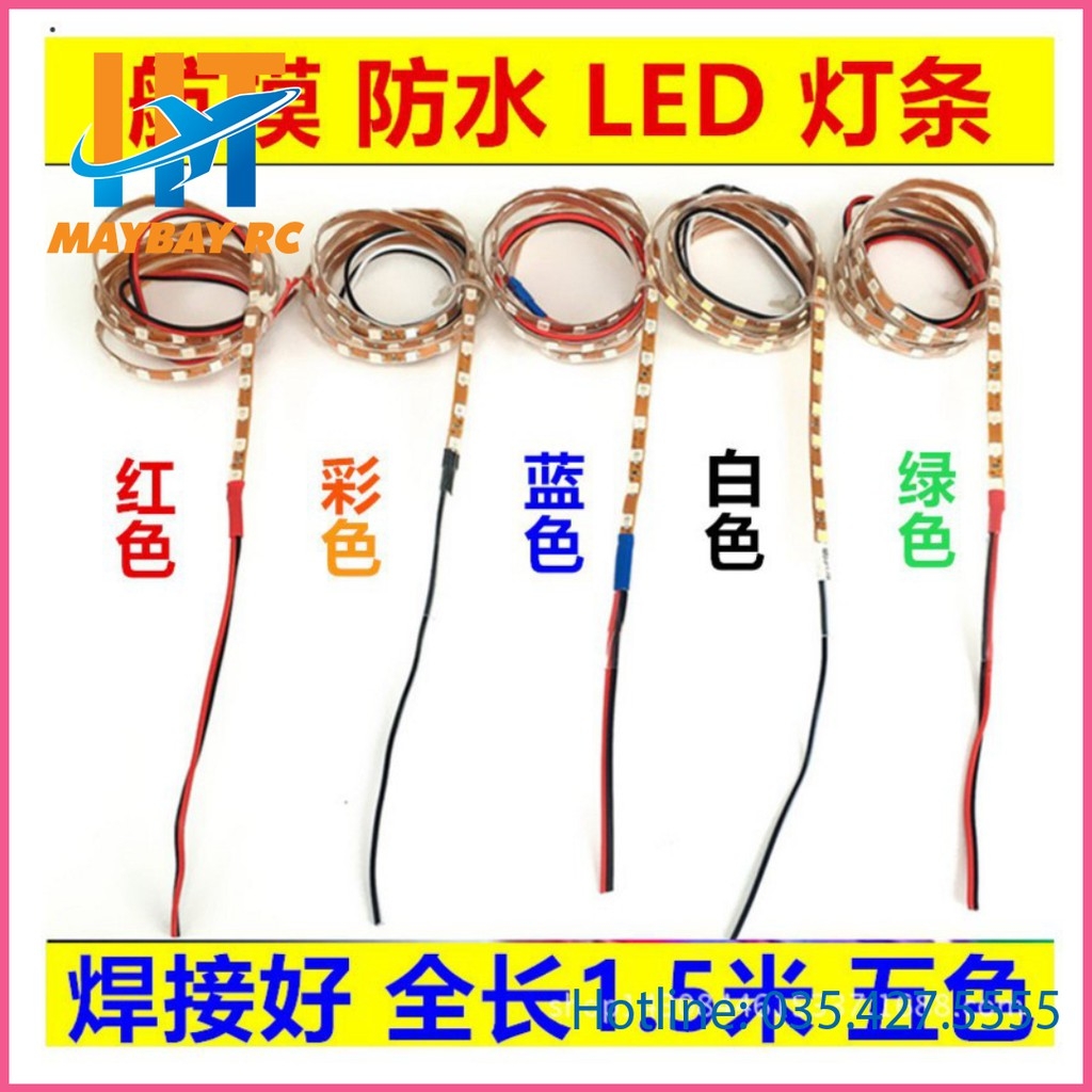 Dây đèn led trang trí máy bay bay điều khiển bay đêm thật đẹp ( chống thấm