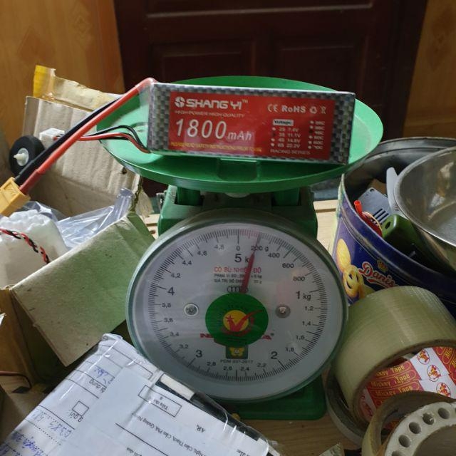 Pin Lipo ShangYi 3s,4s 1800mAh 45C - xt60
