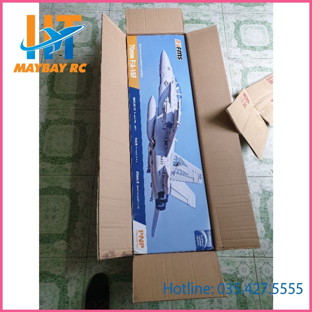 Máy Bay Điều Khiển F/A - F18 V2 FMS 70mm